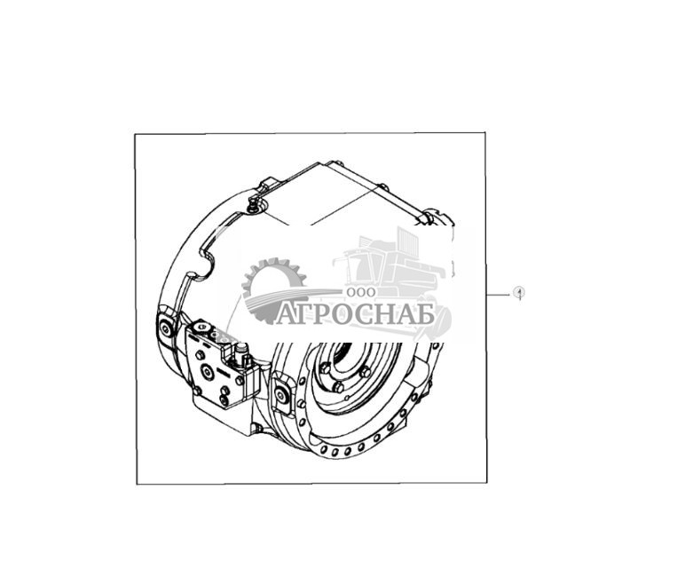 YZ19971 Дифференциал для замены, центральная секция (требуется нанесение лакокрасочного покрытия) - ST864570 21.jpg